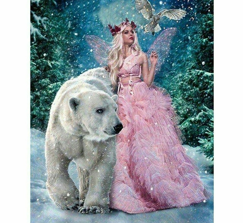barbie y el oso polar